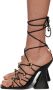 Versace Jeans Couture Black Kirsten Heeled Sandals - Thumbnail 3
