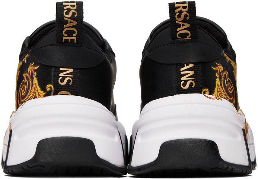 Versace Jeans Couture Black Logo Couture Stargaze Sneakers