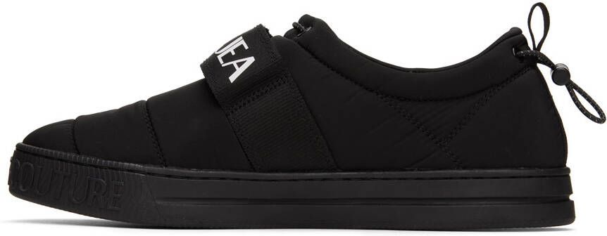 Versace Jeans Couture Black Logo Sneakers