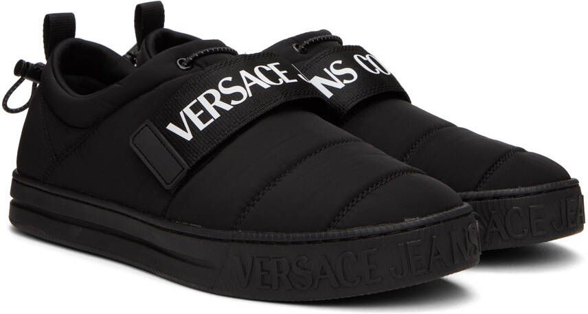 Versace Jeans Couture Black Logo Sneakers