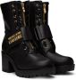Versace Jeans Couture Black Mia Ankle Boots - Thumbnail 4