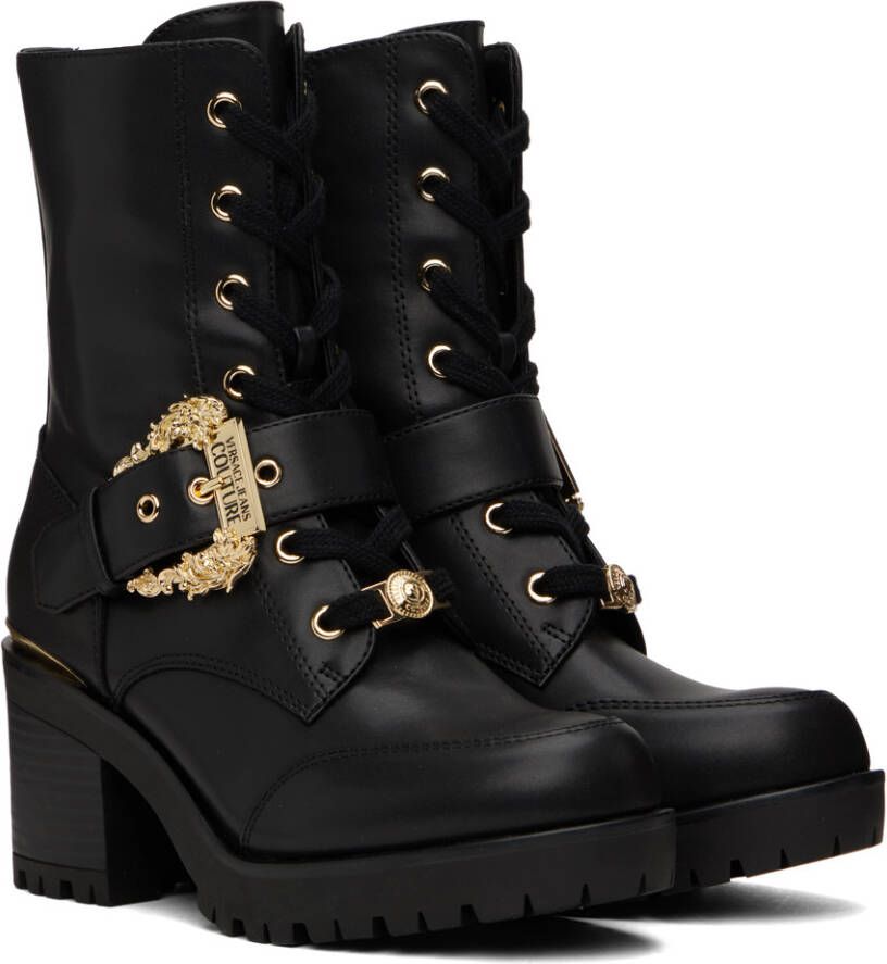Versace Jeans Couture Black Mia Boots
