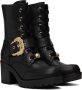 Versace Jeans Couture Black Mia Boots - Thumbnail 4