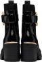 Versace Jeans Couture Black Mia Buckle Ankle Boots - Thumbnail 2