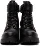 Versace Jeans Couture Black Mia Strap Boots - Thumbnail 2