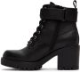 Versace Jeans Couture Black Mia Strap Boots - Thumbnail 3