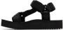 Versace Jeans Couture Black Platform Flat Sandals - Thumbnail 3