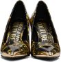 Versace Jeans Couture Black Regalia Baroque Pumps - Thumbnail 2