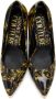 Versace Jeans Couture Black Regalia Baroque Pumps - Thumbnail 5