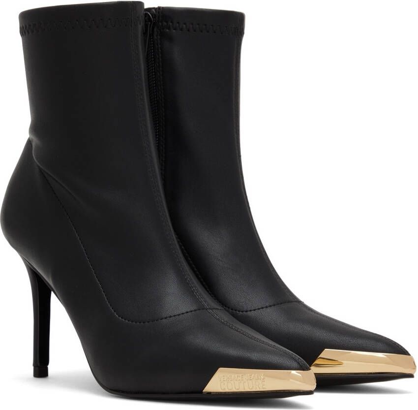 Versace Jeans Couture Black Scarlett Ankle Boots