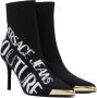 Versace Jeans Couture Black Scarlett Boots - Thumbnail 4