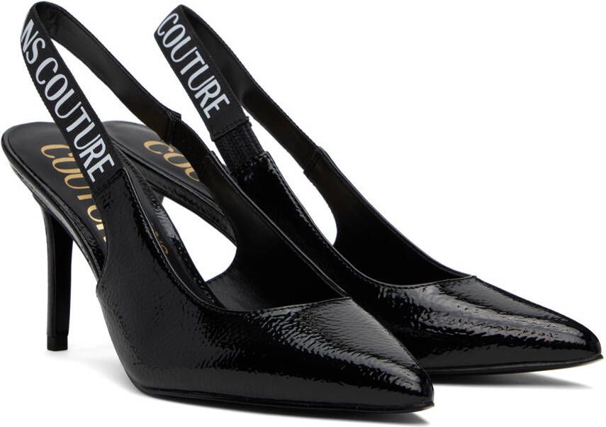 Versace Jeans Couture Black Scarlett Heels