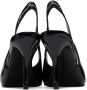 Versace Jeans Couture Black Scarlett Slingback Heels - Thumbnail 2