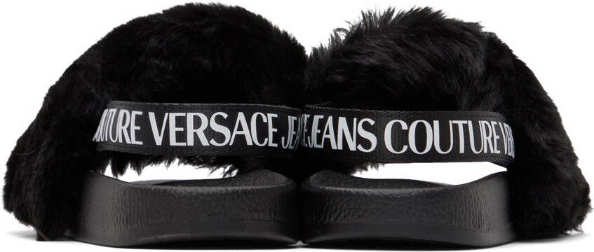 Versace Jeans Couture Black Shelly Sandals