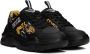 Versace Jeans Couture Black Speedtrack Sneakers - Thumbnail 4