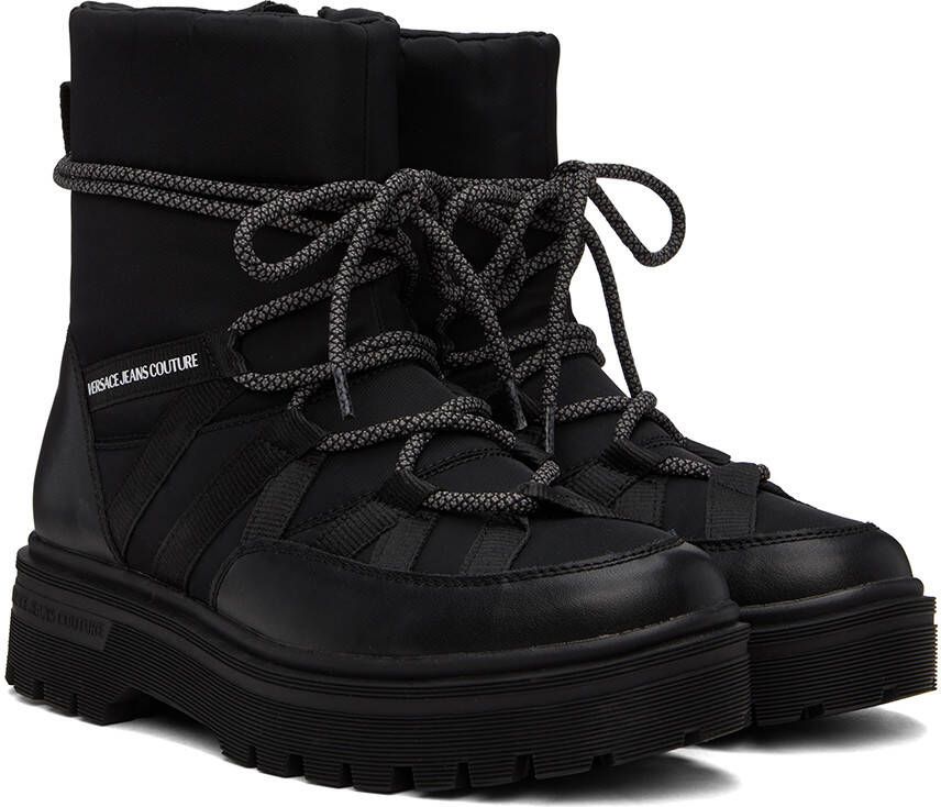 Versace Jeans Couture Black Syrius Boots