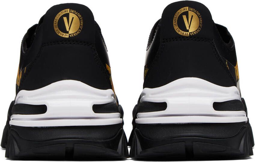 Versace Jeans Couture Black Trail Trek Sneakers