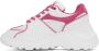 Versace Jeans Couture Off-White & Pink Speedtrack Low Sneakers - Thumbnail 3