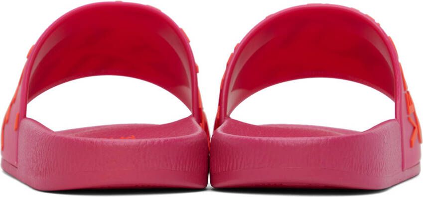 Versace Jeans Couture Pink Fondo Slides