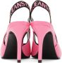 Versace Jeans Couture Pink Scarlett Slingback Heels - Thumbnail 2