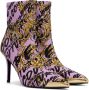 Versace Jeans Couture Purple Brush Couture Scarlett Boots - Thumbnail 4