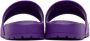 Versace Jeans Couture Purple Fondo Slides - Thumbnail 2