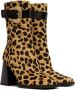 Versace Jeans Couture Tan & Brown Alicia Ankle Boots - Thumbnail 4