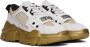 Versace Jeans Couture White & Gold Speedtrack Logo Sneakers - Thumbnail 4