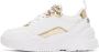 Versace Jeans Couture White & Gold Stargaze Sneakers - Thumbnail 3