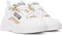 Versace Jeans Couture White & Gold Stargaze Sneakers - Thumbnail 4