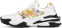 Versace Jeans Couture White & Gold Trail Trek Sneakers - Thumbnail 3