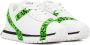 Versace Jeans Couture White & Green Spyke Sneakers - Thumbnail 4