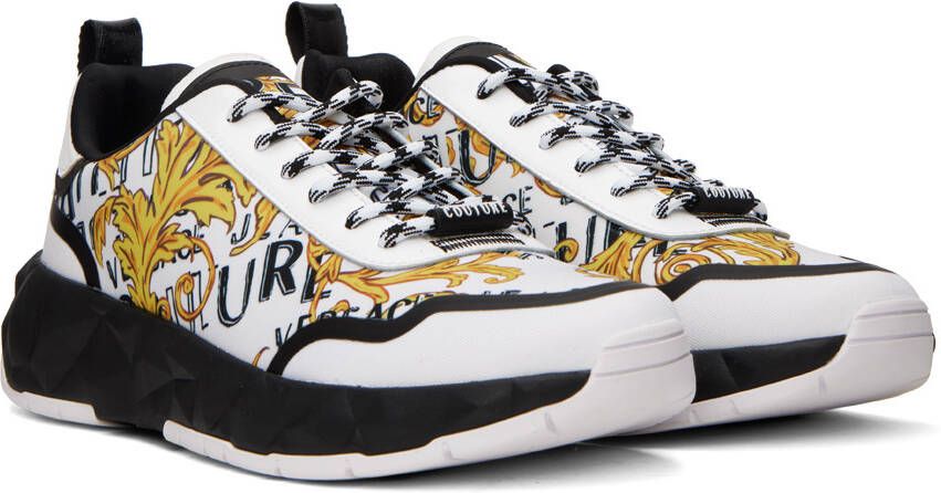 Versace Jeans Couture White Atom Sneakers