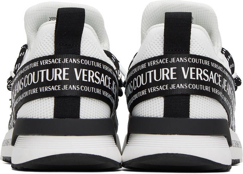 Versace Jeans Couture White Dynamic Sneakers