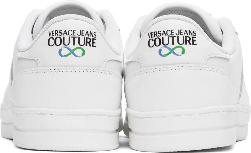 Versace Jeans Couture White Eco Dye Court 88 Sneakers