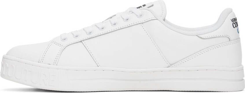 Versace Jeans Couture White Eco Dye Court 88 Sneakers