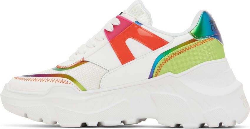 Versace Jeans Couture White Fondo Speedtrack Sneakers