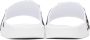 Versace Jeans Couture White Logo Slides - Thumbnail 2