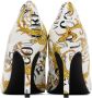 Versace Jeans Couture White Scarlett Heels - Thumbnail 2