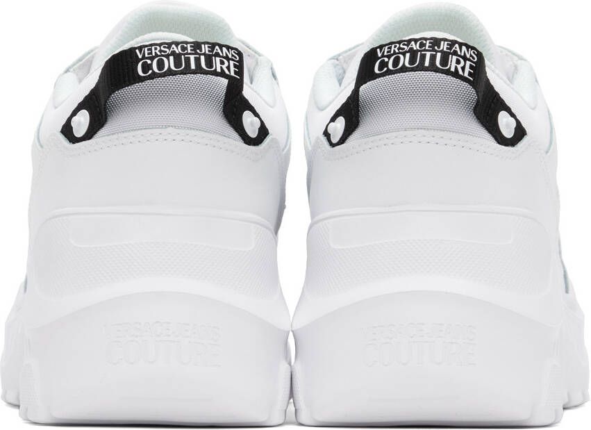 Versace Jeans Couture White Speedtrack Sneakers