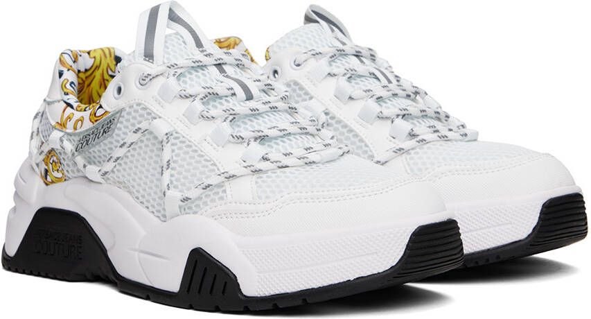 Versace Jeans Couture White Stargaze Sneakers