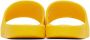 Versace Jeans Couture Yellow Embossed Pool Slides - Thumbnail 2