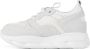 Versace Kids White & Grey Chain Reaction 2 Sneakers - Thumbnail 3