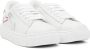 Versace Kids White Safety Pin Sneakers - Thumbnail 4