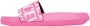 Versace Pink Allover Slides - Thumbnail 3