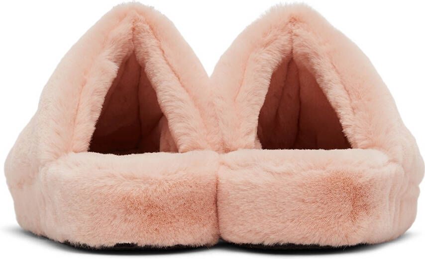 Versace Pink 'La Medusa' Slippers