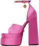 Versace Pink Medusa Aevitas Platform Heeled Sandals - Thumbnail 3