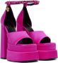 Versace Pink Medusa Aevitas Platform Heeled Sandals - Thumbnail 4