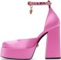Versace Pink Medusa Aevitas Platform Heels - Thumbnail 3