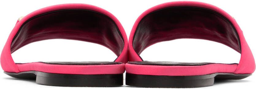 Versace Pink Medusa Sandals